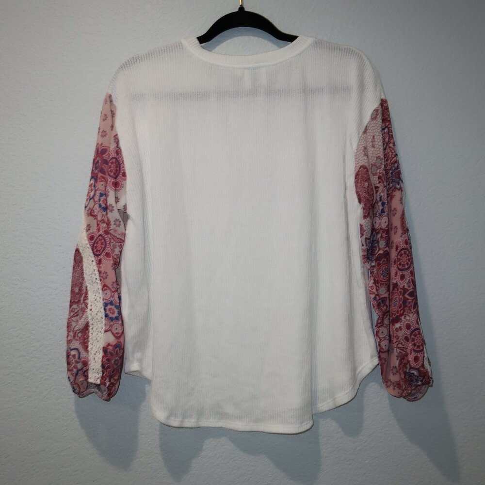 Blue Rain Blouse Womens Bundle Lot Long Sleeve Lightweight Flowy Top S/M - Picture 5 of 17